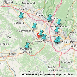 Mappa Via A. Volta, 50058 Signa FI, Italia (7.29)