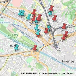 Mappa Via Nicola Porpora, 50144 Firenze FI, Italia (1.0905)