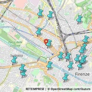 Mappa Via Nicola Porpora, 50144 Firenze FI, Italia (1.5235)