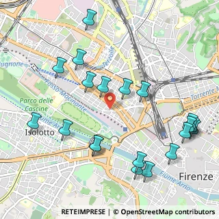 Mappa Via Nicola Porpora, 50144 Firenze FI, Italia (1.256)