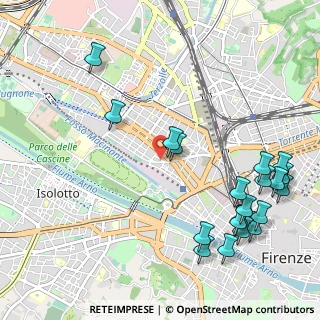Mappa Via Nicola Porpora, 50144 Firenze FI, Italia (1.3655)
