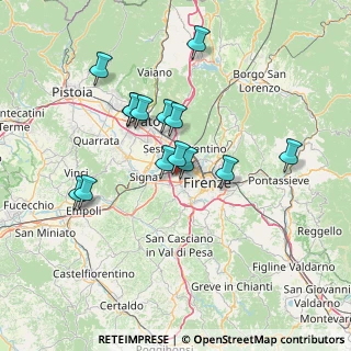 Mappa Via di Mantignano, 50142 Mantignano FI, Italia (12.96857)