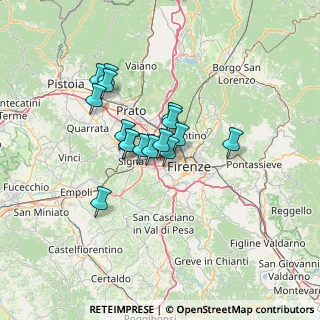 Mappa Via di Mantignano, 50142 Mantignano FI, Italia (10.02563)