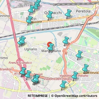 Mappa Via di Mantignano, 50142 Mantignano FI, Italia (1.524)