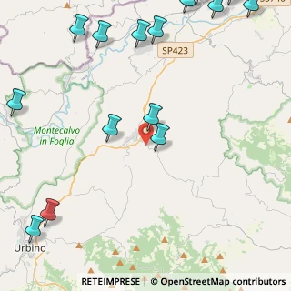 Mappa Strada Provinciale, 61020 Petriano PU, Italia (6.73333)