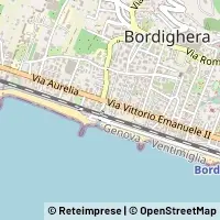 Mapa Bordighera