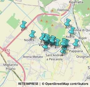 Mappa Via dei Mille, 56019 Vecchiano PI, Italia (1.195)