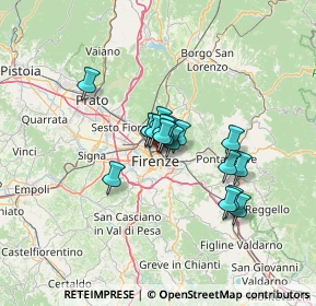 Mappa P.za della Libertà, 50129 Firenze FI, Italia (8.54167)