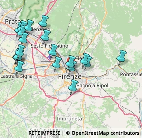 Mappa 50129 Firenze FI, Italia (9.0065)