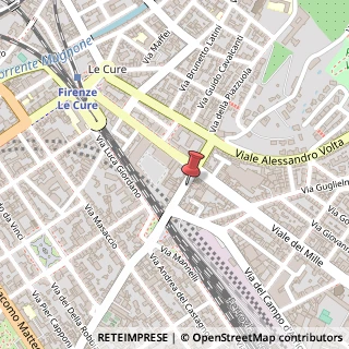 Mappa Via Antonio Pacinotti, 14, 50131 Firenze, Firenze (Toscana)