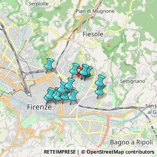 Mappa Piazza Santi Gervasio e Protasio, 50131 Firenze FI, Italia (1.33867)
