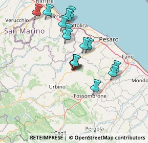 Mappa Via Monte Rosa, 61020 Petriano PU, Italia (13.75667)