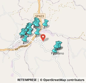 Mappa Via Monte Rosa, 61020 Petriano PU, Italia (0.7875)