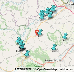 Mappa Via Monte Rosa, 61020 Petriano PU, Italia (9.0275)