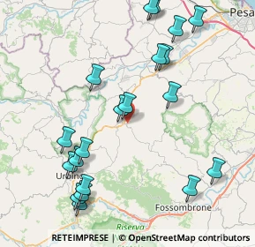 Mappa Via Monte Rosa, 61020 Petriano PU, Italia (9.592)
