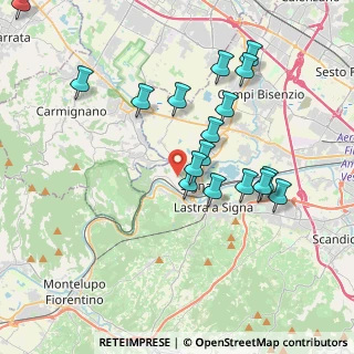 Mappa Via degli Arrighi, 50058 Signa FI, Italia (3.73059)
