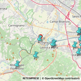 Mappa Via degli Arrighi, 50058 Signa FI, Italia (6.71692)
