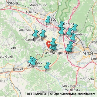 Mappa Via degli Arrighi, 50058 Signa FI, Italia (6.2315)