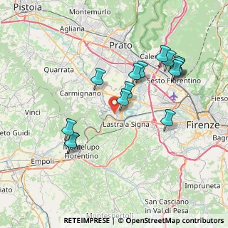 Mappa Via degli Arrighi, 50058 Signa FI, Italia (7.79333)