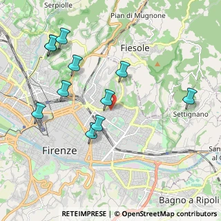 Mappa Via Guglielmo Marconi, 50137 Firenze FI, Italia (2.19636)