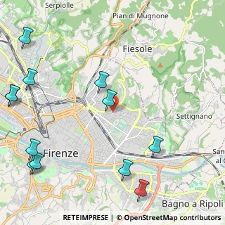 Mappa Via Guglielmo Marconi, 50137 Firenze FI, Italia (3.14167)