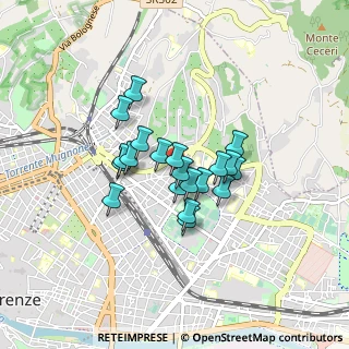 Mappa Via Guglielmo Marconi, 50137 Firenze FI, Italia (0.6015)