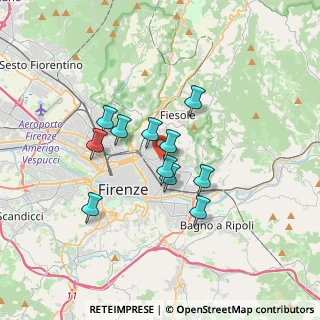 Mappa Via Guglielmo Marconi, 50137 Firenze FI, Italia (2.69364)