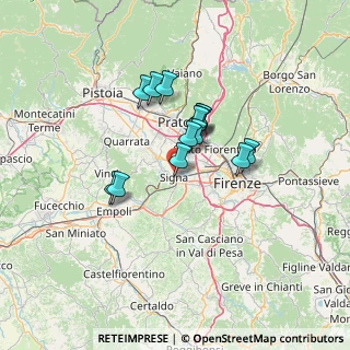 Mappa Via Fratelli Cervi, 50058 Signa FI, Italia (10.10357)
