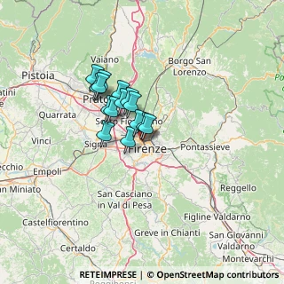 Mappa Via Ponte all'Asse, 50100 Firenze FI, Italia (9.04933)