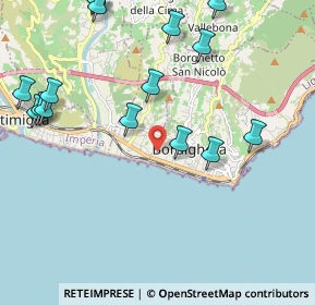 Mappa Via degli Amici, 18012 Bordighera IM, Italia (2.65625)