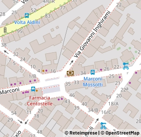 Mappa 50131 Firenze FI, Italia (0.06538)