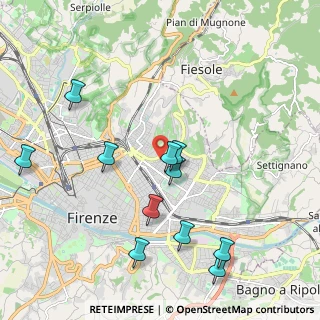 Mappa Piazza Leopoldo Nobili, 50131 Firenze FI, Italia (2.25091)