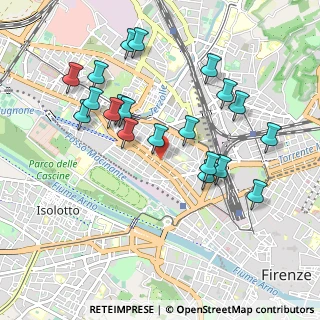Mappa Via Toselli, 50144 , 50144 (1.0015)