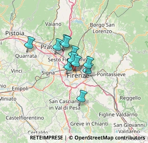 Mappa Via Toselli, 50144 , 50144 (8.12545)