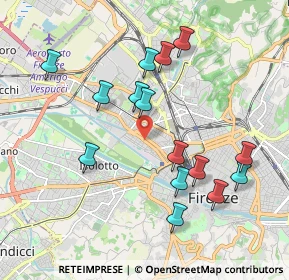 Mappa Via Antonio Squarcialupi, 50144 Firenze FI, Italia (1.996)