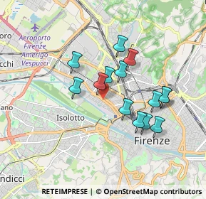 Mappa Via Antonio Squarcialupi, 50144 Firenze FI, Italia (1.52429)