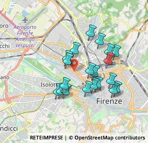 Mappa Via Antonio Squarcialupi, 50144 Firenze FI, Italia (1.5655)