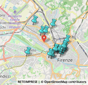 Mappa Via Antonio Squarcialupi, 50144 Firenze FI, Italia (1.621)