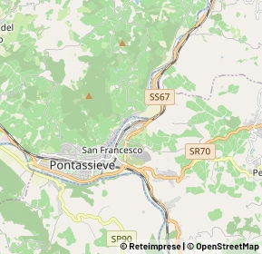 Mappa Via 8 Marzo, 50060 Pelago FI, Italia (0.97083)