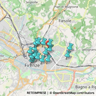 Mappa Viale dei Mille, 50135 Firenze FI, Italia (1.43412)