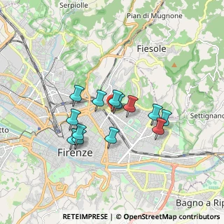 Mappa Viale dei Mille, 50135 Firenze FI, Italia (1.41154)
