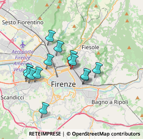 Mappa Masaccio Botticelli, 50132 Firenze FI, Italia (3.26615)