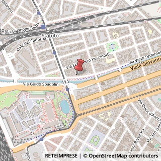 Mappa Via XX Settembre, 122, 50129 Firenze, Firenze (Toscana)