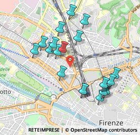 Mappa Via S. Iacopino, 50144 Firenze FI, Italia (0.979)