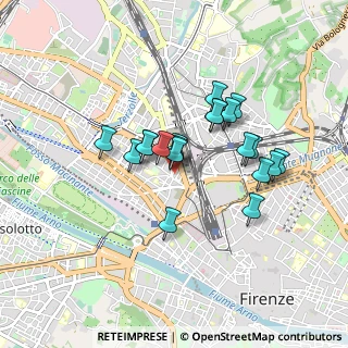 Mappa Via S. Iacopino, 50144 Firenze FI, Italia (0.709)