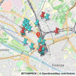 Mappa Via S. Iacopino, 50144 Firenze FI, Italia (0.891)