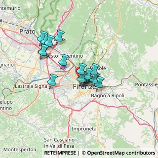 Mappa Via S. Iacopino, 50144 Firenze FI, Italia (5.38706)