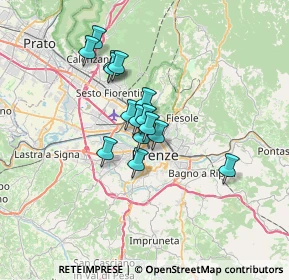 Mappa Via S. Iacopino, 50144 Firenze FI, Italia (4.906)