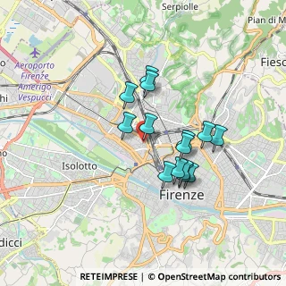 Mappa Via Alfredo Catalani, 50144 Firenze FI, Italia (1.42929)