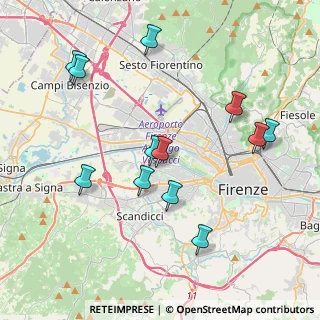 Mappa Via Gubbio, 50142 Firenze FI, Italia (4.2375)